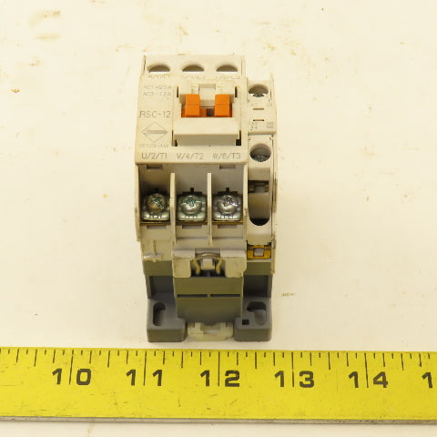 Benshaw RSC-12 Magnetic Contactor 600V 10Hp MAX 120V Coil