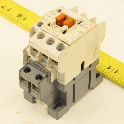 Benshaw RSC-12 Magnetic Contactor 600V 10Hp MAX 120V Coil