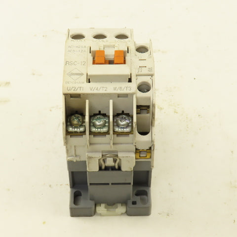 Benshaw RSC-12 Magnetic Contactor 600V 10Hp MAX 120V Coil