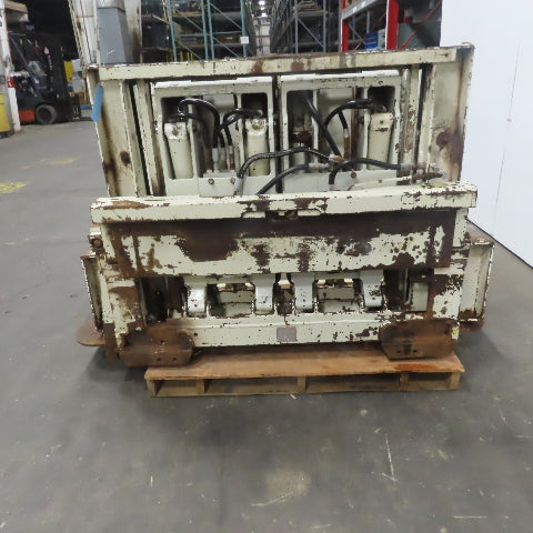 Cascade 4500Lb Capacity Forklift Attachment Load Slide Off Pusher Bale Unloader
