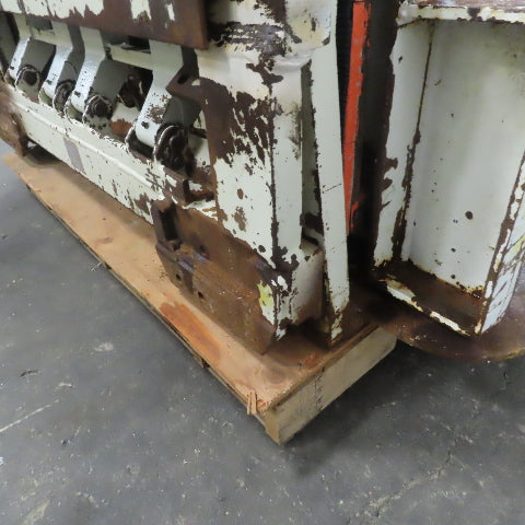 Cascade 4500Lb Capacity Forklift Attachment Load Slide Off Pusher Bale Unloader