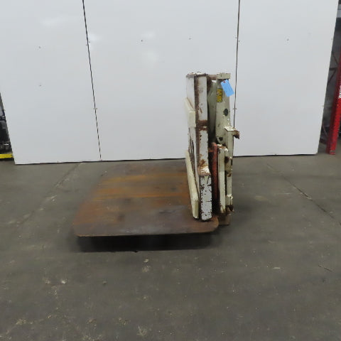 Cascade 4500Lb Capacity Forklift Attachment Load Slide Off Pusher Bale Unloader