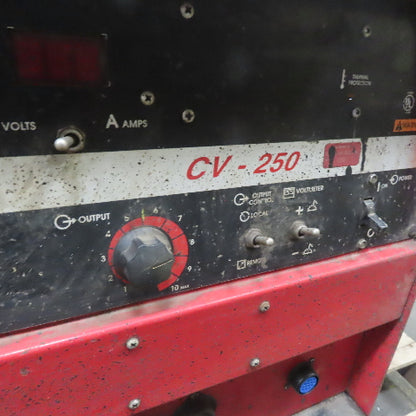 Lincoln Electric CV-250 250A 3Ph 208-230/460V Welding Power Source W/Wheels