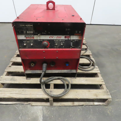 Lincoln Electric CV-250 250A 3Ph 208-230/460V Welding Power Source W/Wheels