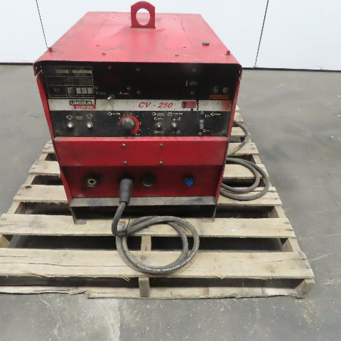 Lincoln Electric CV-250 250A 3Ph 208-230/460V Welding Power Source W/Wheels