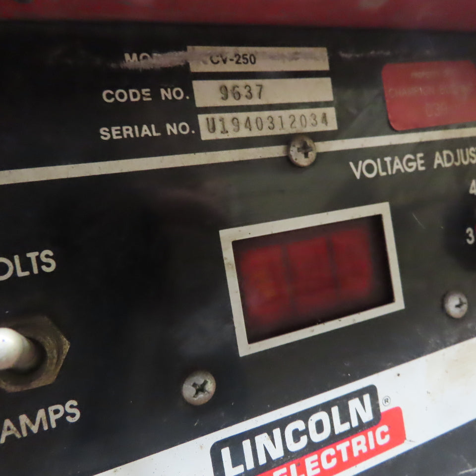 Lincoln Electric CV-250 Idealarc 208-230/460V 250A Welding Power Source 30VDC