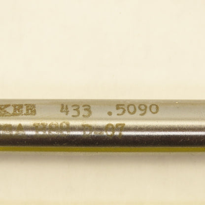 Yankee 433 0.5090 Chucking Reamer 0.5090 Straight 6 Flute HSS 8" OAL
