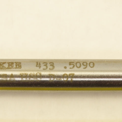 Yankee 433 0.5090 Chucking Reamer 0.5090 Straight 6 Flute HSS 8" OAL