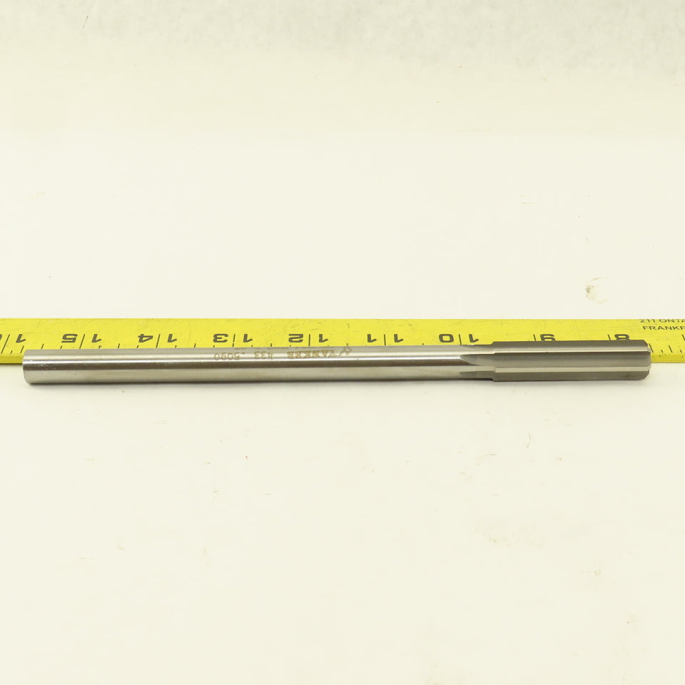 Yankee 433 0.5090 Chucking Reamer 0.5090 Straight 6 Flute HSS 8" OAL