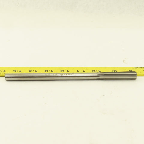 Yankee 433 0.5090 Chucking Reamer 0.5090 Straight 6 Flute HSS 8" OAL