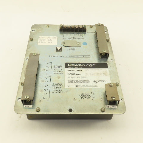 Square D CM108X1 PowerLogic Circuit Monitor 120VAC