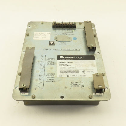 Square D CM108X1 PowerLogic Circuit Monitor 120VAC