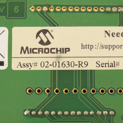Microchip 02-01630-R9 0435-0024 Rev. 1 PIC Tail Board
