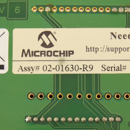 Microchip 02-01630-R9 0435-0024 Rev. 1 PIC Tail Board