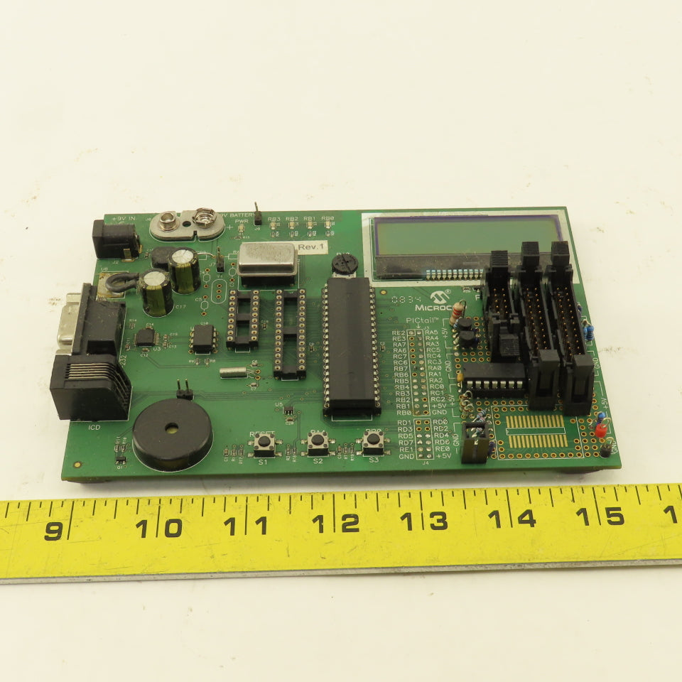 Microchip 02-01630-R9 0435-0024 Rev. 1 PIC Tail Board