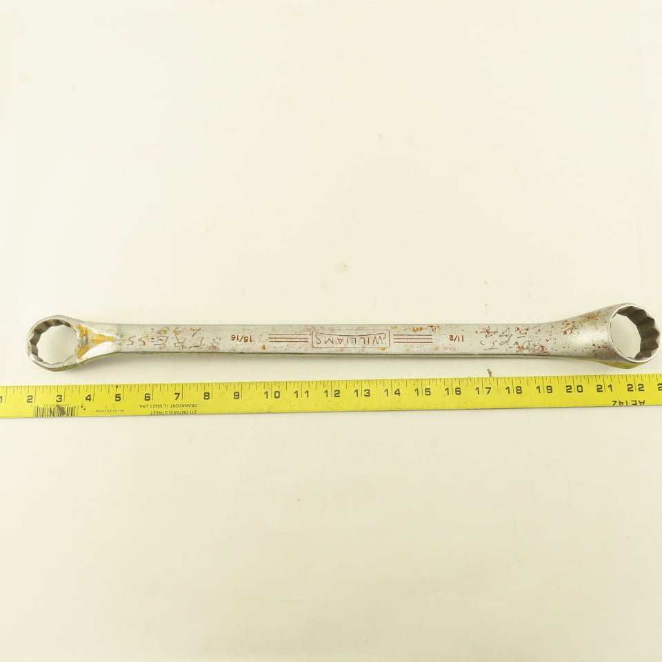 Williams Superrench 8039A 1-5/16" x 1-1/2" Offset  12Pt Wrench