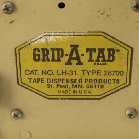 Grip A Tab LH-31 110V 1Ph Automatic Label Tape Dispenser 3" Core