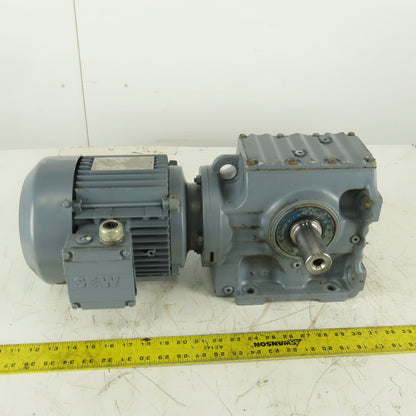 SEW USOCOME S67DT 6 17RPM Output 230/460V Gear Motor 208-230/460V