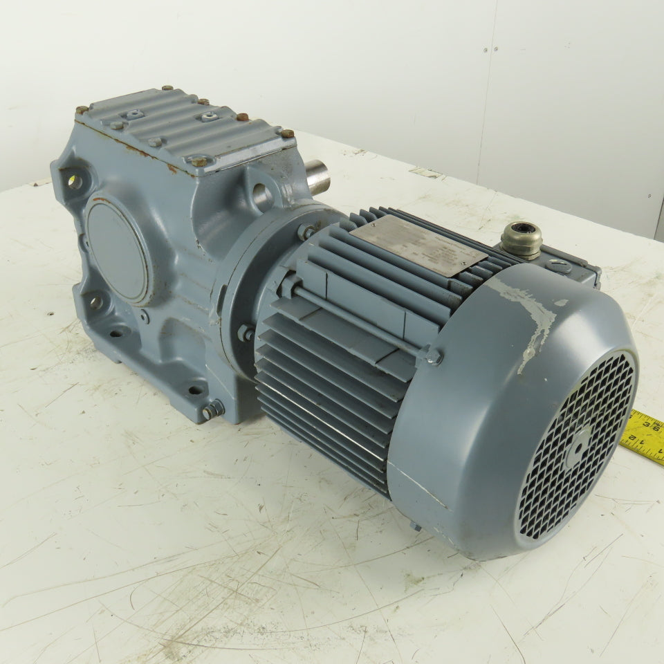 SEW USOCOME S67DT 6 17RPM Output 230/460V Gear Motor 208-230/460V