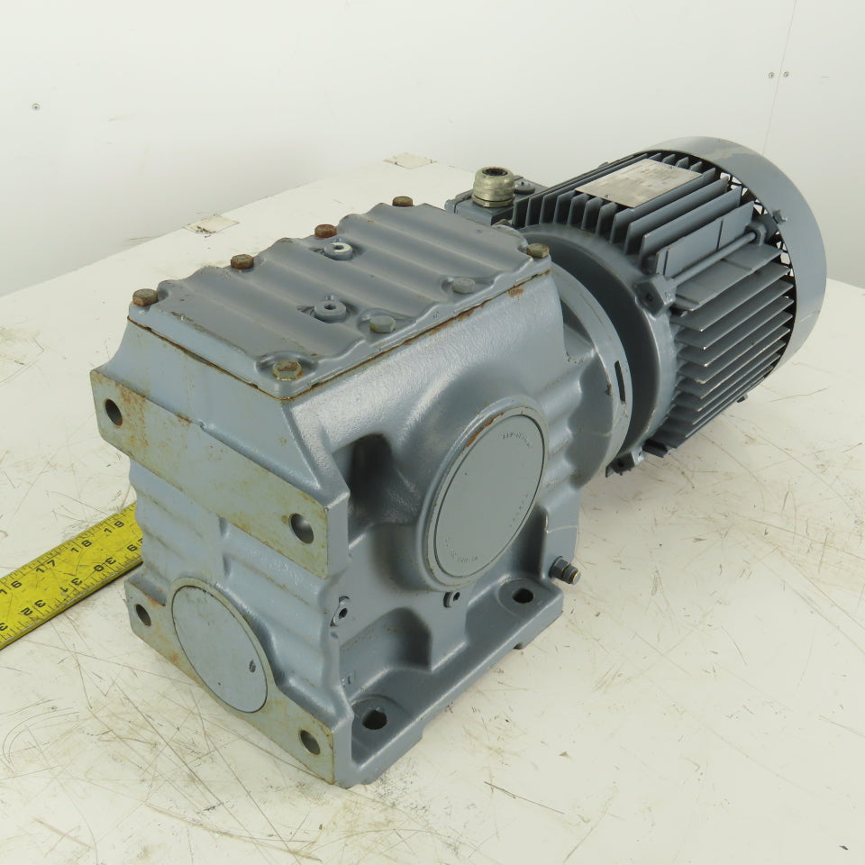 SEW USOCOME S67DT 6 17RPM Output 230/460V Gear Motor 208-230/460V
