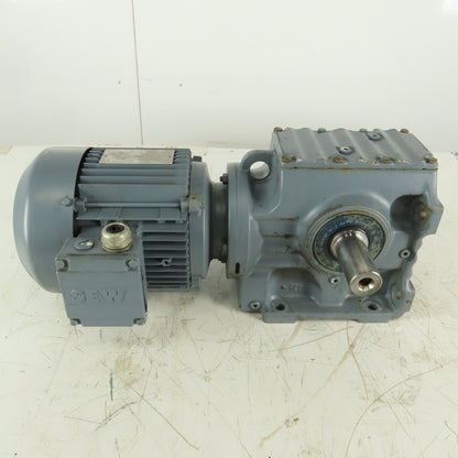 SEW USOCOME S67DT 6 17RPM Output 230/460V Gear Motor 208-230/460V