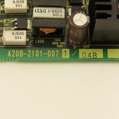 Fanuc A20B-2101-0071/04B Single Axis Servo Amplifier