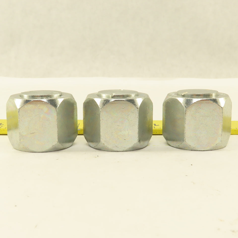 Parker Hannifin 12 FNTX-S SAE -12 JIC Flare Cap 1-1/16-12 Lot Of 3
