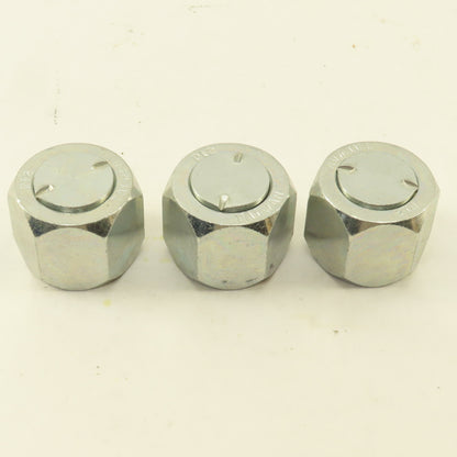 Parker Hannifin 12 FNTX-S SAE -12 JIC Flare Cap 1-1/16-12 Lot Of 3