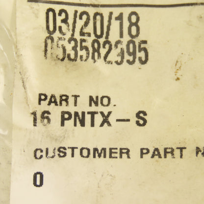 Parker 16 PNTX-S SAE -16 JIC Flare Hydraulic Plug 1-5/16"-12