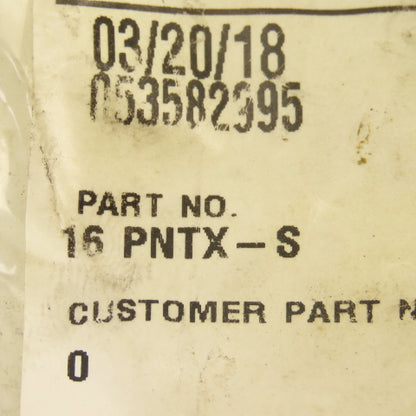 Parker 16 PNTX-S SAE -16 JIC Flare Hydraulic Plug 1-5/16"-12