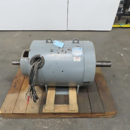 Comdec 100HP Double Shaft Electric Motor 12 Lead  230/460V 3Ph 1800 RPM
