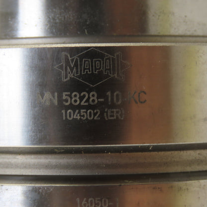 Mapal 5825-10-KC 25mm Shrink Fit Tool Holder HSK-A100 4" Projection