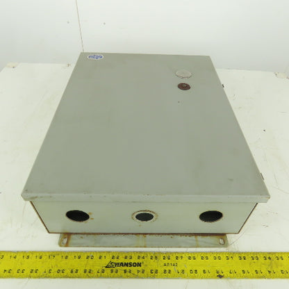 Wiegman 8106016 Wall Mount Electrical Enclosure W/Back Plate & Extras 20"x16"x6"
