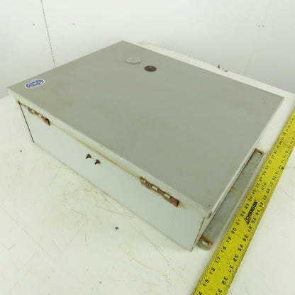 Wiegman 8106016 Wall Mount Electrical Enclosure W/Back Plate & Extras 20"x16"x6"