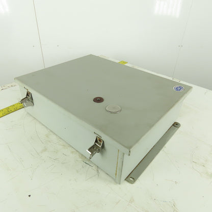 Wiegman 8106016 Wall Mount Electrical Enclosure W/Back Plate & Extras 20"x16"x6"