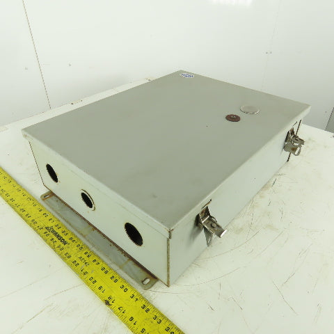 Wiegman 8106016 Wall Mount Electrical Enclosure W/Back Plate & Extras 20"x16"x6"