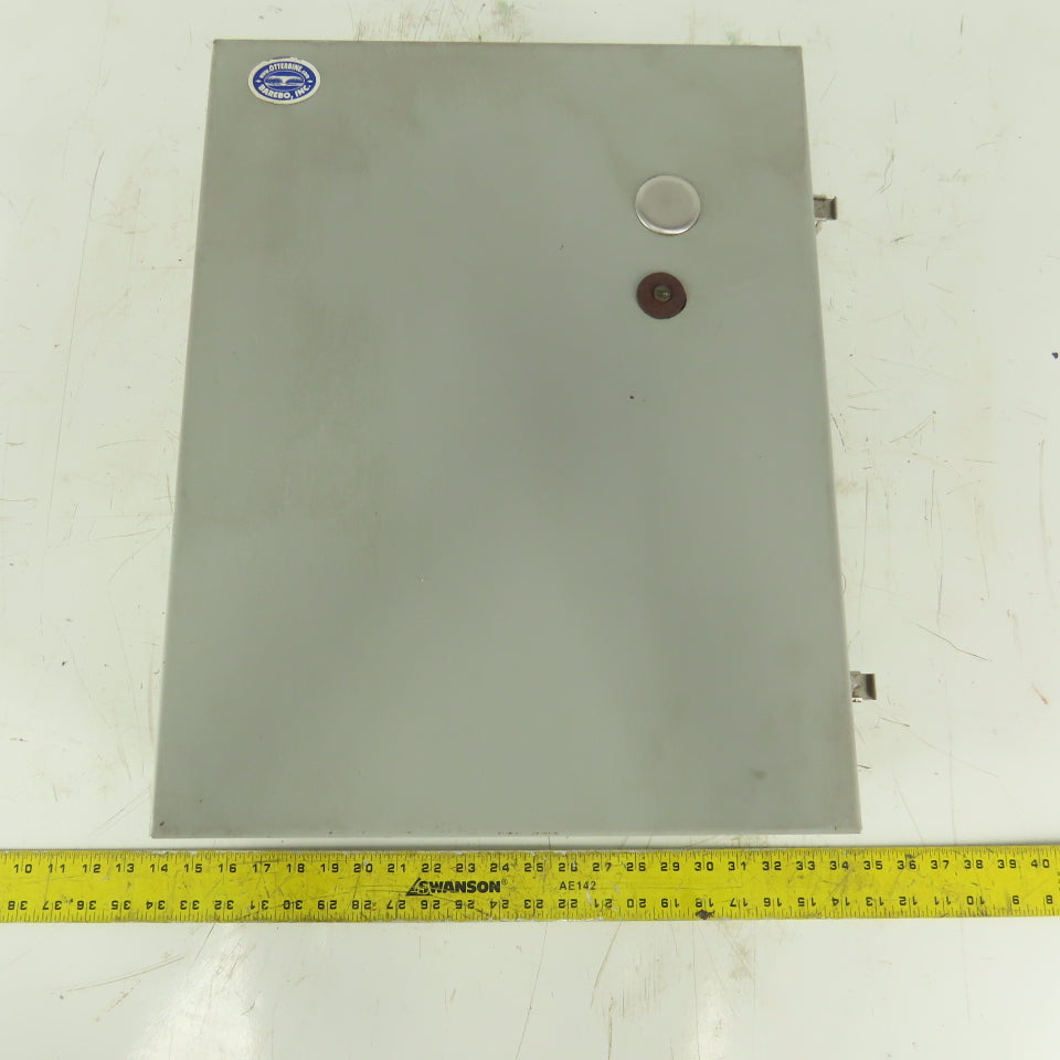 Wiegman 8106016 Wall Mount Electrical Enclosure W/Back Plate & Extras 20"x16"x6"