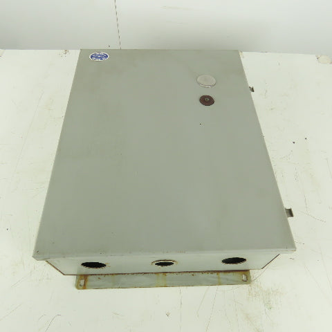 Wiegman 8106016 Wall Mount Electrical Enclosure W/Back Plate & Extras 20"x16"x6"