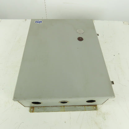 Wiegman 8106016 Wall Mount Electrical Enclosure W/Back Plate & Extras 20"x16"x6"