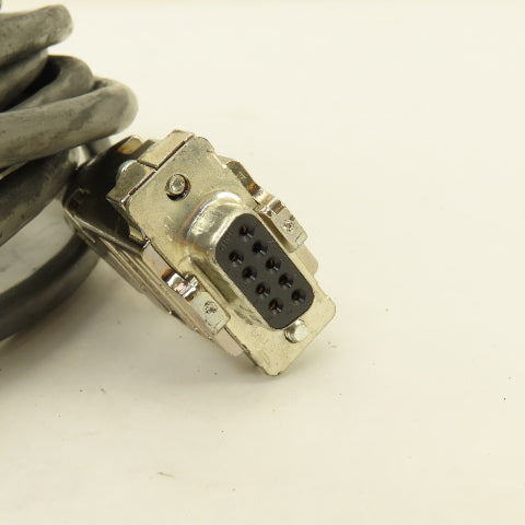AMP Sub D Mini 9 Pin Female To Female Terminated Extension Cable 23'