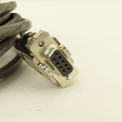AMP Sub D Mini 9 Pin Female To Female Terminated Extension Cable 23'
