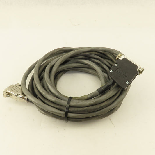 AMP Sub D 27 Pin Male To Male 15 Pin Terminated Extension Cable 22'