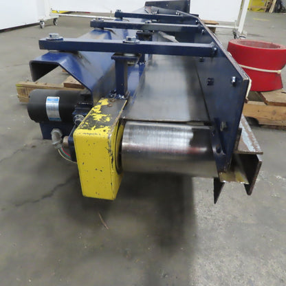 7" Wide Belt x 90" Long Slider Bed Conveyor 8FPM 115/220V Single Phase