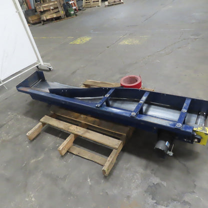 7" Wide Belt x 90" Long Slider Bed Conveyor 8FPM 115/220V Single Phase