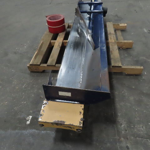 7" Wide Belt x 90" Long Slider Bed Conveyor 8FPM 115/220V Single Phase