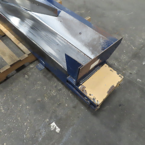 7" Wide Belt x 90" Long Slider Bed Conveyor 8FPM 115/220V Single Phase