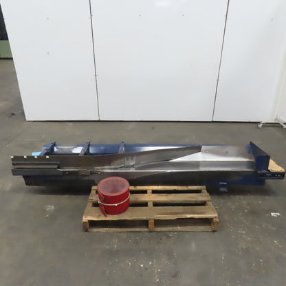 7" Wide Belt x 90" Long Slider Bed Conveyor 8FPM 115/220V Single Phase