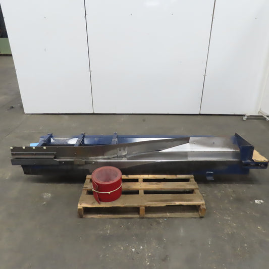 7" Wide Belt x 90" Long Slider Bed Conveyor 8FPM 115/220V Single Phase
