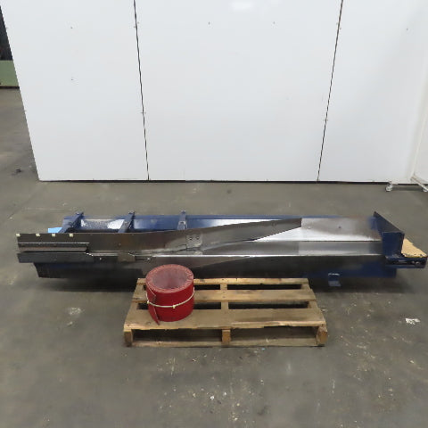 7" Wide Belt x 90" Long Slider Bed Conveyor 8FPM 115/220V Single Phase
