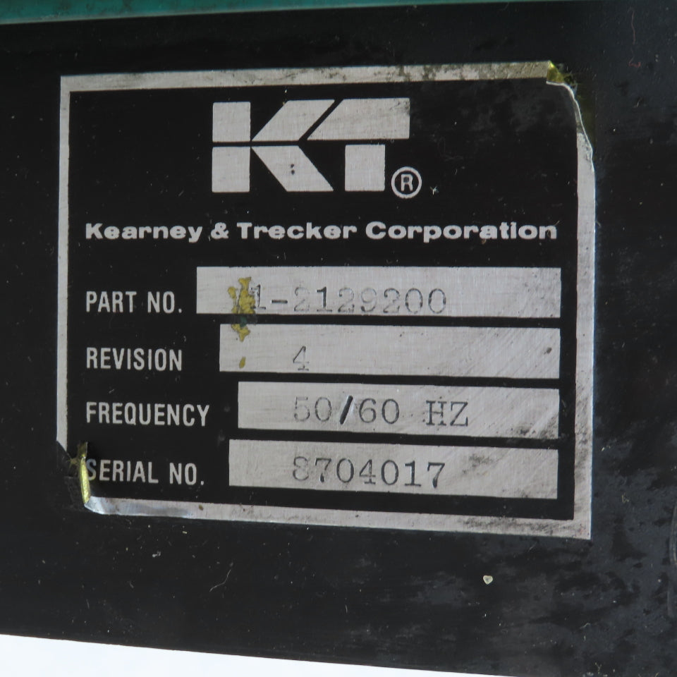Kearney Trecker 1-2129200 Rev. 4 AC/DC Power Distribution Module